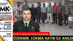 İsmail Özdemir, lokma hayrı ile anıldı