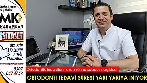 Ortodonti tedavi süresi yarı yarıya iniyor