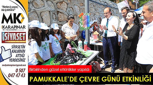 Pamukkale’de Çevre Günü Etkinliği