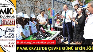 Pamukkale’de Çevre Günü Etkinliği