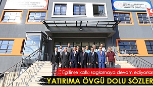 Pamukkale'nin yatırımına övgü dolu sözler