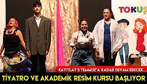 Tiyatro ve akademik resim kursu başlıyor