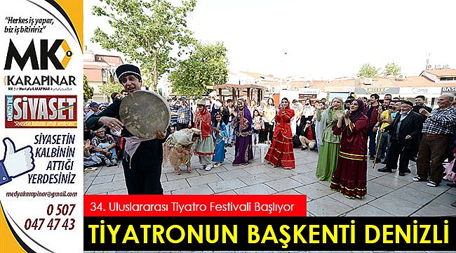 Tiyatronun başkenti Denizli