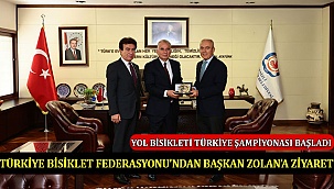 Türkiye Bisiklet Federasyonu’ndan Başkan Zolan’a Ziyaret