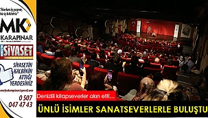 Ünlü isimler sanatseverlerle buluştu