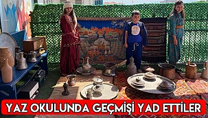 Yaz okulunda geçmişi yad ettiler