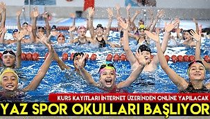 Yaz spor okulları başlıyor