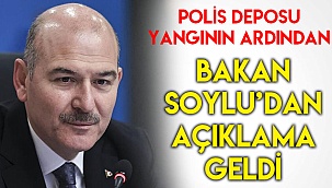 Bakan Soylu'dan açıklama geldi