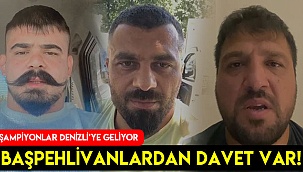 Başpehlivanlardan davet var