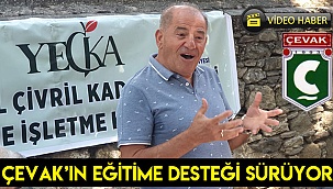 ÇEVAK'ın eğitime desteği sürüyor