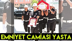 Emniyet camiası yasta
