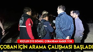Kayıp çoban için seferberlik ilan edildi
