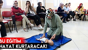 Kent Konseyi’nden kadınlara ilk yardım eğitimi