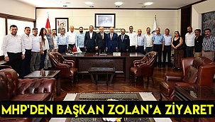 MHP'den Başkan Zolan’a ziyaret