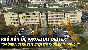 Paü'nün Üç Projesine Destek