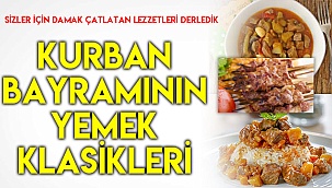 SİZLER İÇİN DAMAK ÇATLATAN LEZZETLERİ DERLEDİK