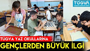 TÜGVA yaz okullarına gençlerden büyük ilgi