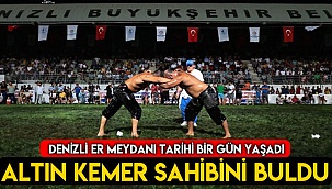 ALTIN KEMER SAHİBİNİ BULDU