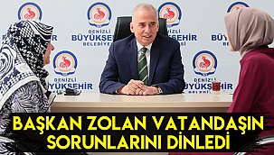 Başkan Zolan’la halk gününe yoğun ilgi