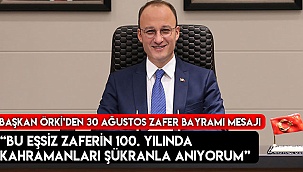 “Bu eşsiz zaferin 100. yılında kahramanları şükranla anıyorum”