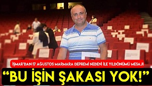 “Bu işin şakası yok”