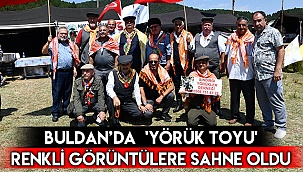 Buldan’da  'Yörük Toyu' renkli görüntülere sahne oldu