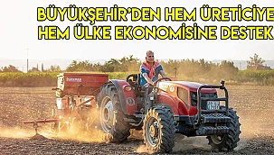 Büyükşehir’den 1.000 üreticiye 100 ton tohum