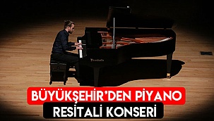 Büyükşehir’den piyano resitali konseri
