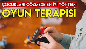 Çocukları çözmede en iyi yöntem: oyun terapisi
