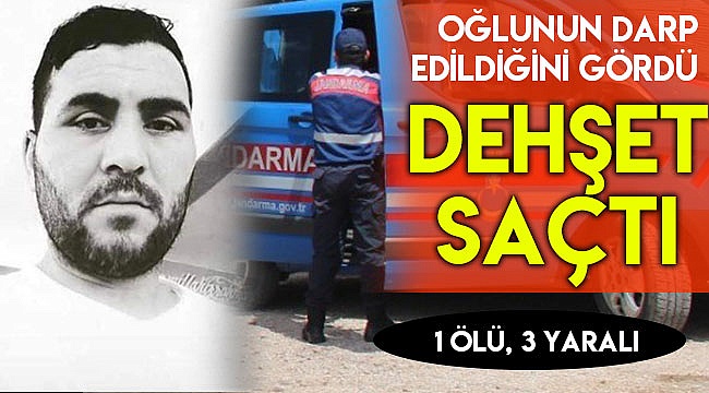 Denizli'de baba dehşet saçtı