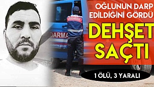Denizli'de baba dehşet saçtı