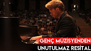 Genç müzisyenden unutulmaz resital
