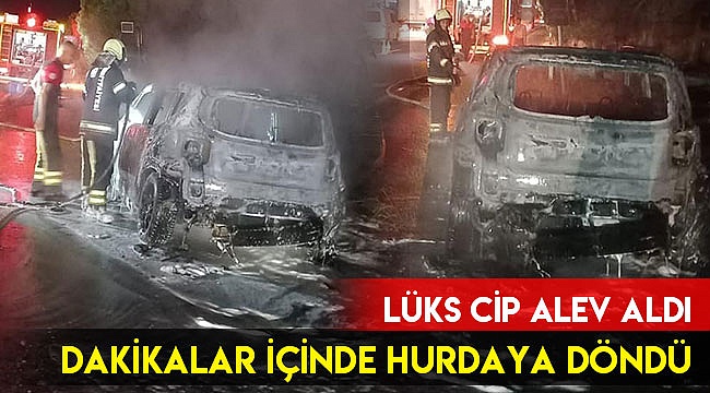 Lüks cip dakikalar içinde hurdaya döndü