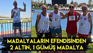 Madalyaların efendisinden 2 altın, 1 gümüş madalya
