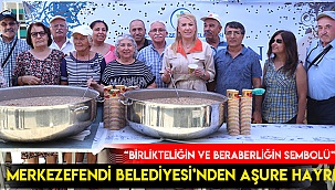 Merkezefendi Belediyesi'nden aşure hayrı