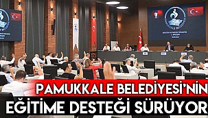 Pamukkale Belediyesi’nin eğitime desteği sürüyor