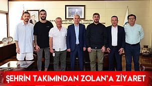 Şehrin takımından Zolan’a ziyaret