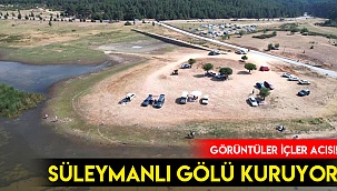 Süleymanlı Yayla Gölü kuruyor