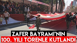 Zafer Bayramının 100’üncü yılı törenle kutlandı