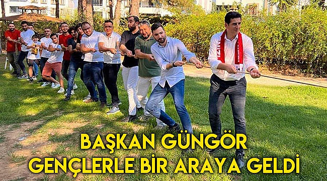 Başkan Güngör gençlerle bir araya geldi