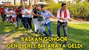 Başkan Güngör gençlerle bir araya geldi