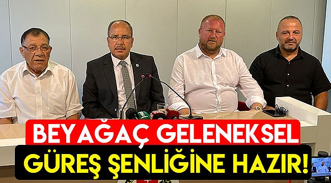 Beyağaç geleneksel güreş şenliğine hazır!