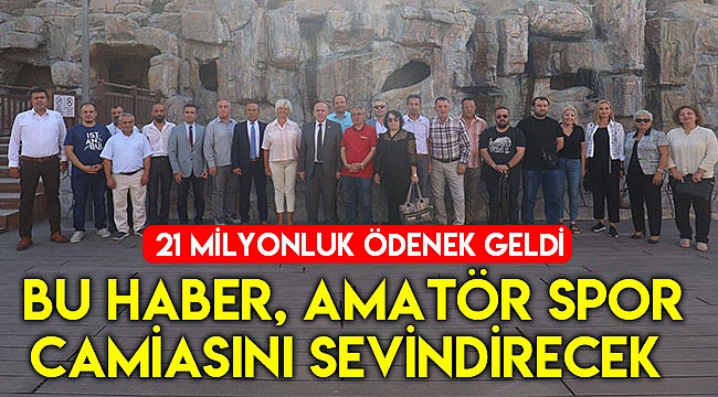 Bu haber, amatör spor camiasını sevindirecek