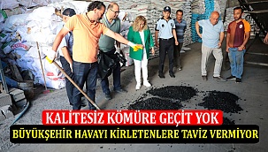 Büyükşehir Havayı Kirletenlere Taviz Vermiyor