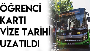 Denizli Öğrenci Kartı vize tarihi uzatıldı