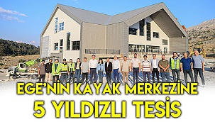 Ege’nin kayak merkezine 5 yıldızlı tesis