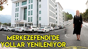MERKEZEFENDİ’DE YOLLAR YENİLENİYOR