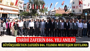 Tarihi Zaferin 846. Yılı Anıldı 