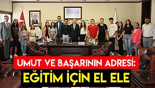 Umut ve başarının adresi Eğitim İçin El Ele