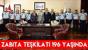 Zabıta teşkilatı 196 yaşında